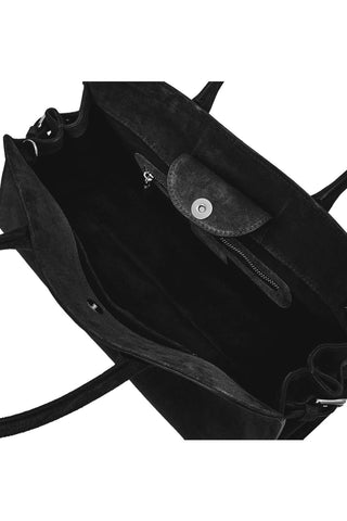 Aquatalia Vista Suede Satchel