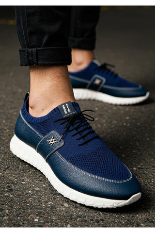 Artioli Alassio Fabric / Calf-Skin Leather Sneaker (ART1139)