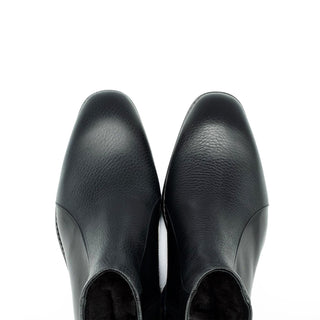 Artioli Albano Buffalo / Calf-Skin Leather Zipper Boot (ART1113)-AmbrogioShoes