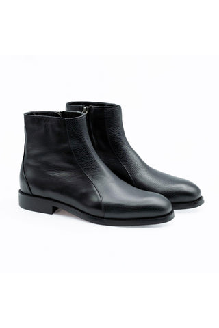 Artioli Albano Buffalo / Leather Zipper Boot (ART1113)