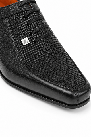 Artioli Aldo Full Grain / Woven Leather Oxfords (ART1001)