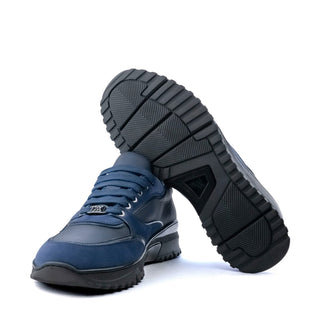 Artioli Ares Men's Shoes Suede / Calf-Skin Leather / Deer-Skin Sneaker (ART1193)-AmbrogioShoes