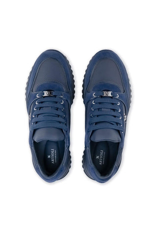 Artioli Ares Suede / Leather / Deer-Skin Sneaker (ART1193)