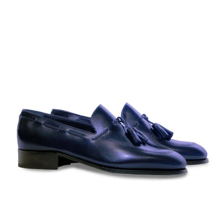 Artioli Argo Calf-Skin Leather Tassel Loafer (ART1176)-AmbrogioShoes