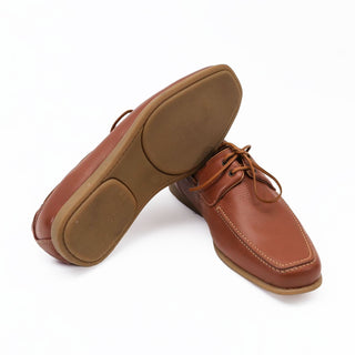 Artioli Armando Deer Skin Boat Loafer (ART1160)-AmbrogioShoes