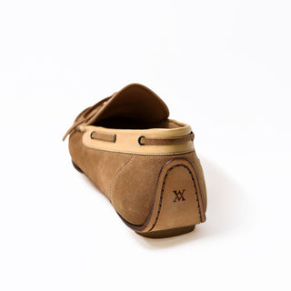 Artioli Barga Suede / Kangaroo Leather Casual Moccasin (ART1147)-AmbrogioShoes