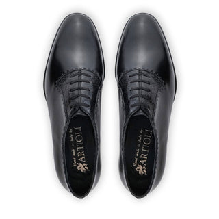 Artioli Carlo Men's Shoes Calf-Skin Leather Oxford (ART1200)-AmbrogioShoes