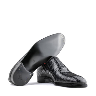 Artioli Cassio Men's Shoes Exotic Alligator Skin Oxford (ART1199)-AmbrogioShoes