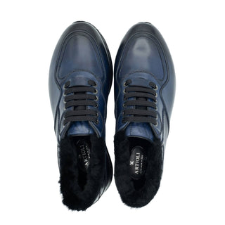 Artioli Chandler Men's Shoes Calf-Skin Casual Sneaker (ART1152)-AmbrogioShoes