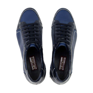 Artioli Charles Exotic Alligator / Deer Skin Sneaker (ART1158)-AmbrogioShoes