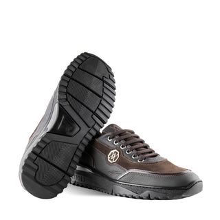 Artioli Charlie Men's Shoes Suede / Calf-Skin Leather / Deer-Skin Sneaker (ART1194)-AmbrogioShoes