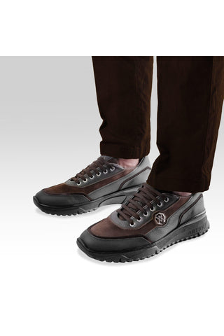 Artioli Charlie Suede / Leather / Deer-Skin Sneaker (ART1194)