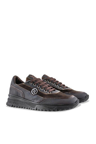 Artioli Charlie Suede / Leather / Deer-Skin Sneaker (ART1194)