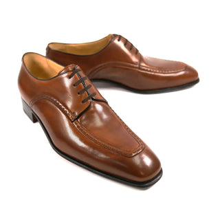 Artioli Clemente Men's Luxury Italian Shoes Calf-Skin Leather Derby (ART1008)-AmbrogioShoes