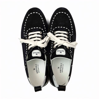 Artioli Coney Men's Shoes Suede / Calf-Skin Leather Casual Sneaker (ART1155)-AmbrogioShoes