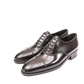 Artioli Corrado Men's Shoes Calf-Skin Leather Cap-Toe Oxford (ART1082)-AmbrogioShoes