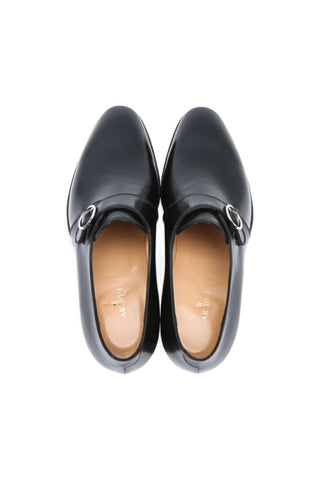 Artioli Daniele Calf-Skin Leather Single Monk-Strap (ART1105)-AmbrogioShoes