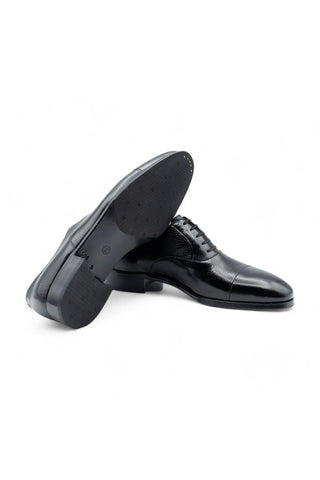 Artioli Davide Calf-Skin Leather Classic Cap-Toe Oxfords (ART1037)-AmbrogioShoes