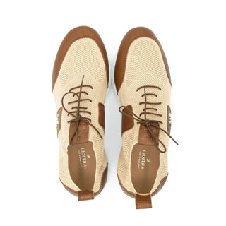 Artioli Dennis Fabric / Calf-Skin Leather Sneaker (ART1129)-AmbrogioShoes