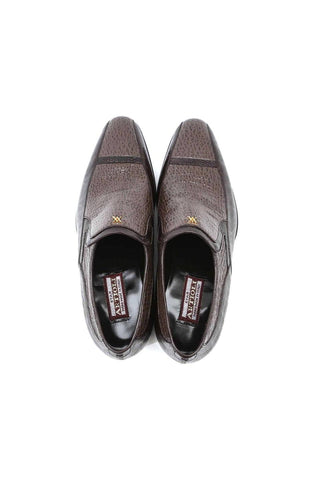 Artioli Donato Shark & Lizard Cap-Toe Loafers (ART1050)