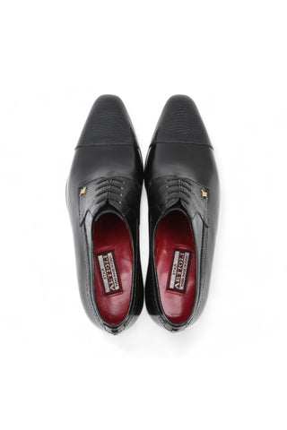 Artioli Edoardo Exotic Lizard / Buffalo Derby (ART1041)-AmbrogioShoes