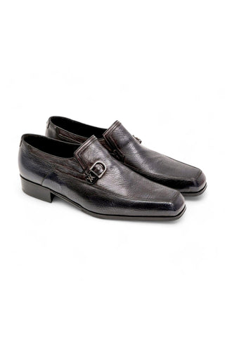 Artioli Ennio Buffered Calf-Skin Leather Loafers (ART1070)-AmbrogioShoes