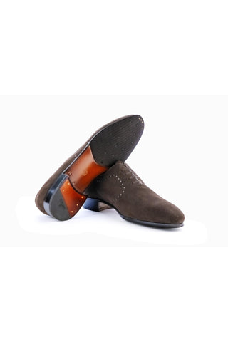 Artioli Ernesto Suede Oxford (ART1185)-AmbrogioShoes