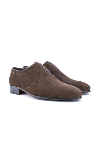 Artioli Ernesto Suede Oxford (ART1185)-AmbrogioShoes