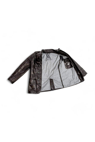 Artioli Ettore Nappa Lamb Leather / Cashmere Jacket (ARTJ1001)