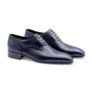 Artioli Federico Men's Shoes Calf-Skin Leather Classic Cap-Toe Oxfords (ART1036)-AmbrogioShoes