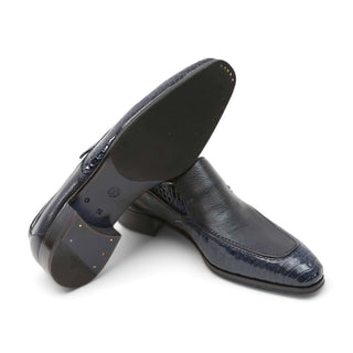 Artioli Felice Men's Luxury Italian Shoes Alligator / Calf-Skin Leather Slip-On Loafer (ART1098)-AmbrogioShoes