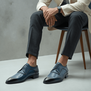 Artioli Francesco Men's Shoes Calf-Skin Leather Derby (ART1043)-AmbrogioShoes