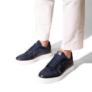 Artioli Gengis Suede & Calf-Skin Leather Sneaker (ART1195)-AmbrogioShoes