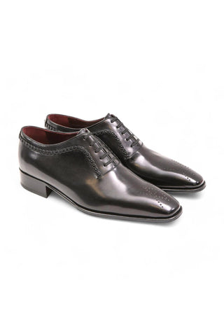 Artioli Gerardo Buffered Calf-Skin Leather Whole Cut Oxfords (ART1068)-AmbrogioShoes