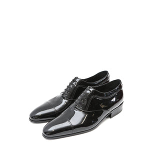 Artioli Giordano Men's Shoes Patent Leather Oxfords (ART1014)-AmbrogioShoes