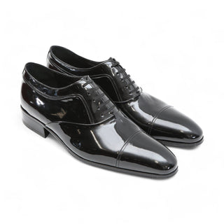 Artioli Giordano Men's Shoes Patent Leather Oxfords (ART1014)-AmbrogioShoes