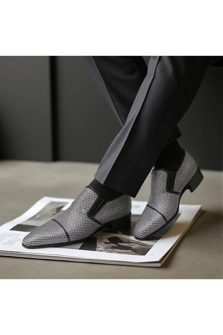 Artioli Giorgio Kangaroo Cap-Toe Loafer