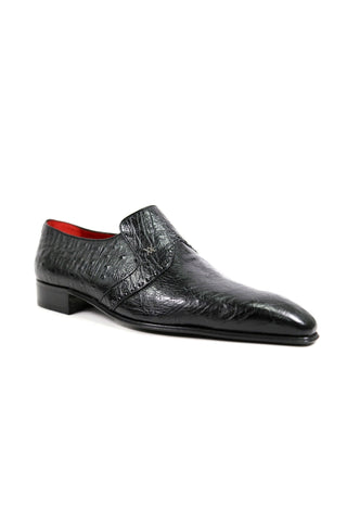 Artioli Ivo Exotic Ostrich Formal Loafers (ART1016)-AmbrogioShoes