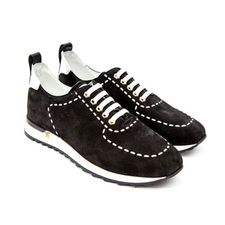 Artioli Jolla Suede / Calf-Skin Leather Casual Sneaker (ART1149)-AmbrogioShoes