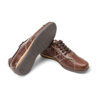 Artioli Kevin Exotic Alligator Sneaker (ART1108)-AmbrogioShoes