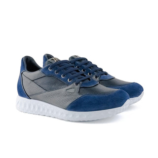 Artioli Konstantin Suede / Kangaroo Leather / Deer-Skin Sneaker (ART1178)-AmbrogioShoes