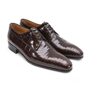 Artioli Leandro Exotic Alligator Derby (ART1083)-AmbrogioShoes