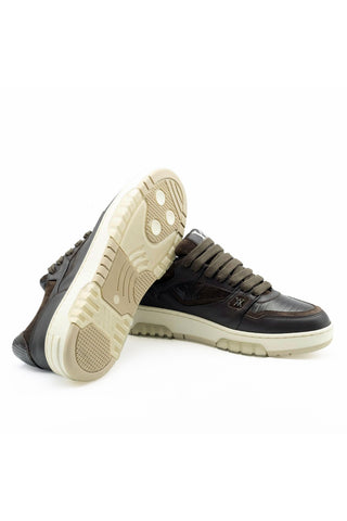 Artioli Lebron Lizard / Suede / Leather Casual Sneaker (ART1116)