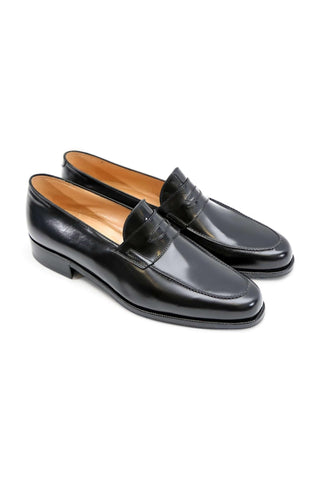 Artioli Lino Calf-Skin Leather Classic Penny Loafer (ART1103)-AmbrogioShoes