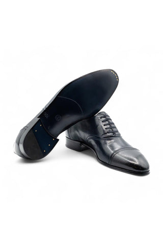 Artioli Ludovico Full Grain Leather Classic Cap-Toe Oxfords (ART1064)-AmbrogioShoes