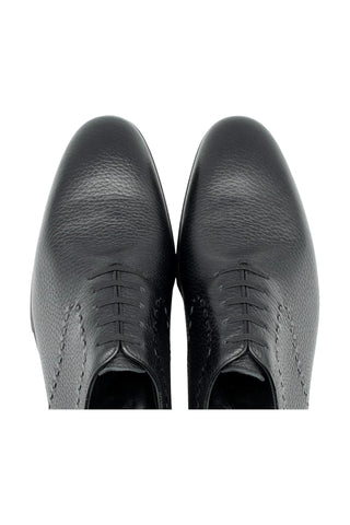 Artioli Manuel Deer-Skin Leather Classic Wholecut Oxfords (ART1034)