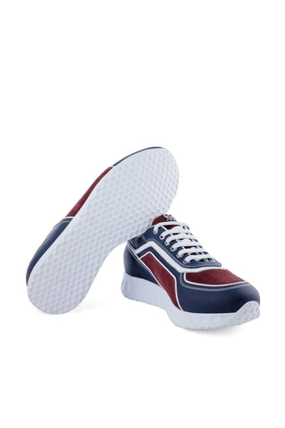 Artioli Marcell Leather & Deer-Skin Sneaker (ART1198)