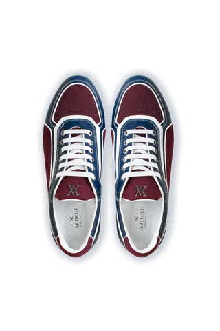 Artioli Marcell Leather & Deer-Skin Sneaker (ART1198)