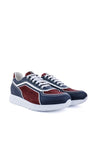 BLUE/BORDEAUX/WHITE