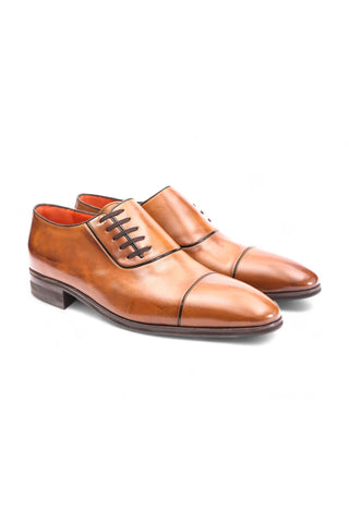 Artioli Marcello Calf-Skin Leather Oxfords (ART1077)-AmbrogioShoes
